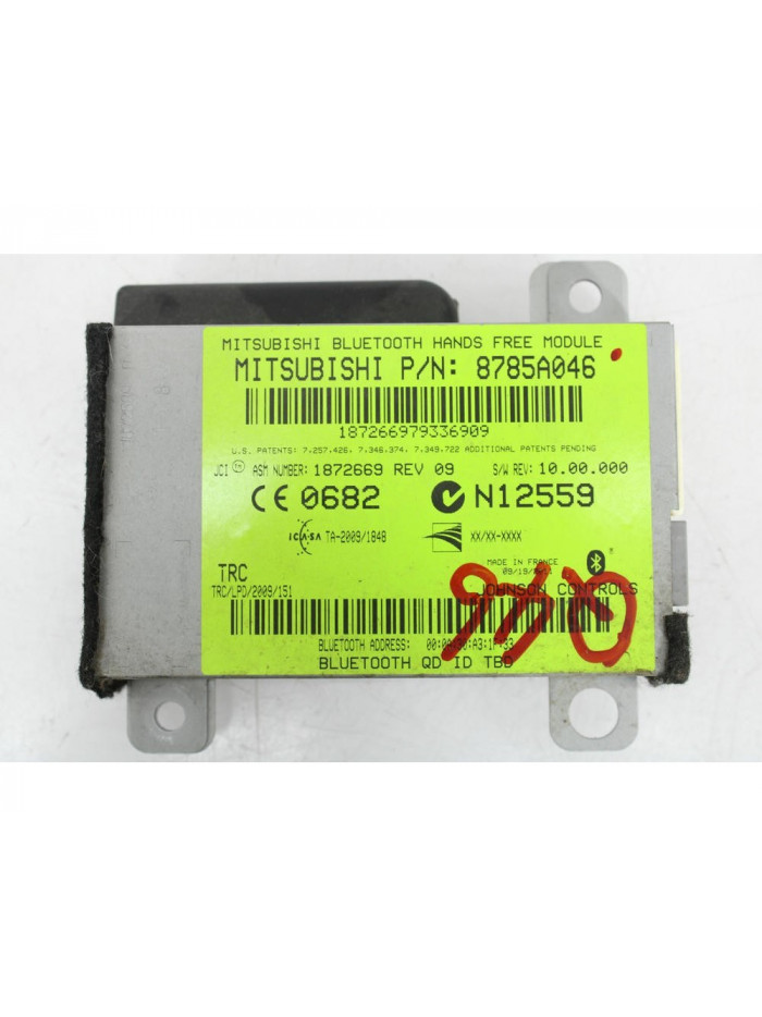 Recambio de centralita bluetooth para mitsubishi asx (ga_w_) 1.8 di-d (ga6w) referencia OEM IAM 8785A046