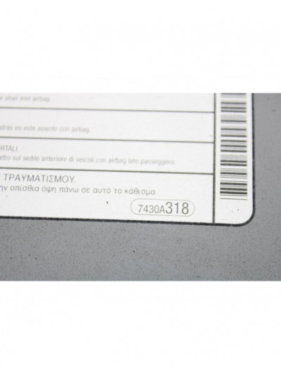 Recambio de parasol derecho para mitsubishi colt berlina 5 (z30a) 1.3 atlantis referencia OEM IAM 7430A318