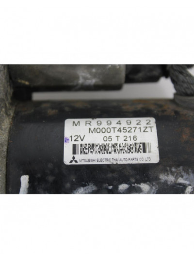 Motor arranque MITSUBISHI COLT BERLINA 5 1.3 Atlantis Gasolina 95CV 70KW 2006