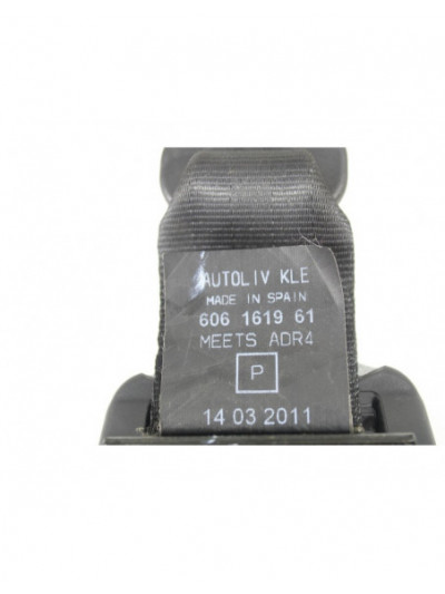 Recambio de cinturon seguridad trasero central para nissan qashqai i (j10, nj10) 2.0 dci referencia OEM IAM 6061619