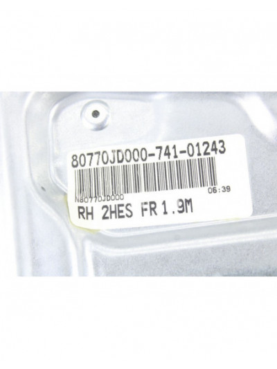 Recambio de elevalunas delantero derecho para nissan qashqai i (j10, nj10) 2.0 dci referencia OEM IAM 80770JD000