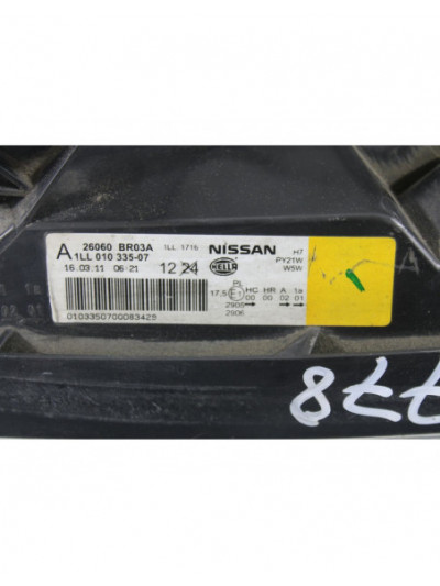 Faro izquierdo NISSAN QASHQAI I 2.0 dCi 2011