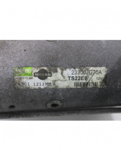 Motor arranque NISSAN QASHQAI I 2.0 dCi Diesel 150CV 110KW 2011