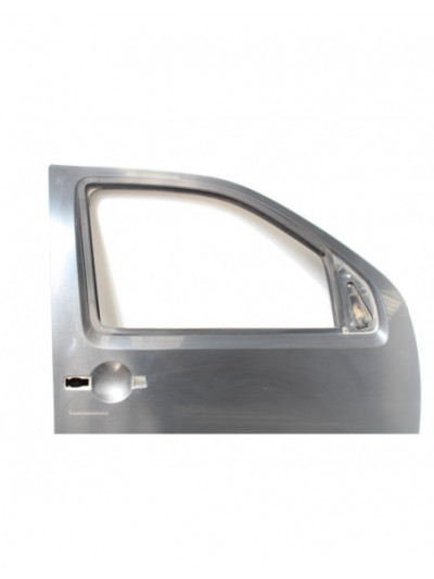 Recambio de puerta delantera derecha para nissan navara pick-up (d40m) doble cab se 4x2 referencia OEM IAM 3576DDGRIS