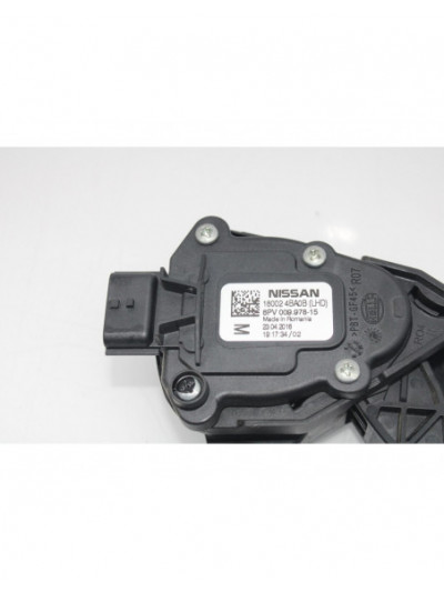 Recambio de pedal acelerador para nissan qashqai (j11) acenta referencia OEM IAM 180024BA0B
