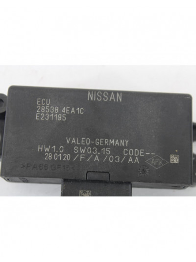 Recambio de centralita control parking para nissan qashqai (j11) acenta referencia OEM IAM 285384EA1C
