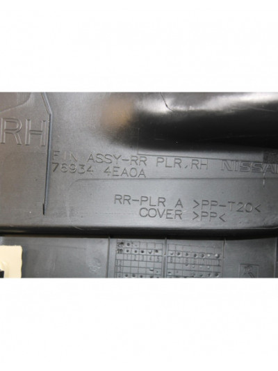 Recambio de guarnecido maletero derecho para nissan qashqai (j11) acenta referencia OEM IAM 769344EA0A