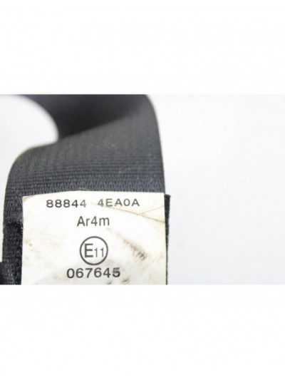 Recambio de cinturon seguridad trasero izquierdo para nissan qashqai (j11) acenta referencia OEM IAM 888444EA0A