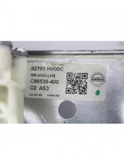 Recambio de elevalunas trasero izquierdo para nissan qashqai (j11) acenta referencia OEM IAM 82701HV00C