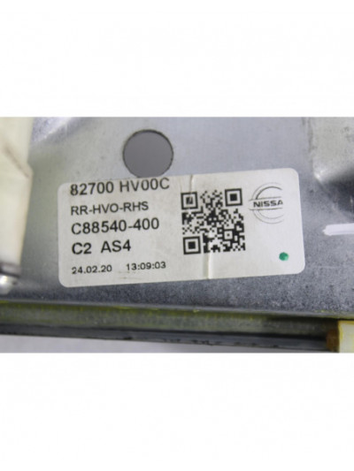 Recambio de elevalunas trasero derecho para nissan qashqai (j11) acenta referencia OEM IAM 82700HV00C