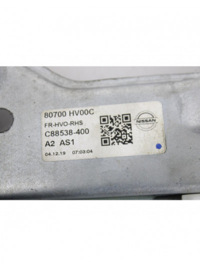 Recambio de elevalunas delantero derecho para nissan qashqai (j11) acenta referencia OEM IAM 80700HV00C