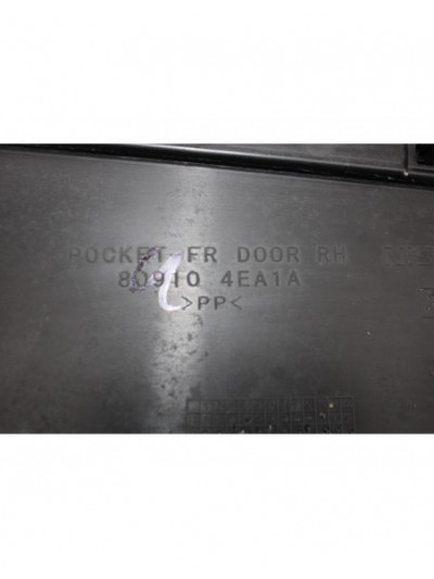 Recambio de guarnecido puerta delantera derecha para nissan qashqai (j11) acenta referencia OEM IAM 809104EA1A