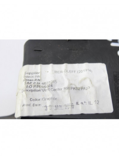 Rejilla aireadora NISSAN NAVARA PICK-UP Double Cab LE 4X4 2006