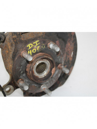 Recambio de mangueta delantera izquierda para nissan qashqai (j10) 360 referencia OEM IAM 40015JD040