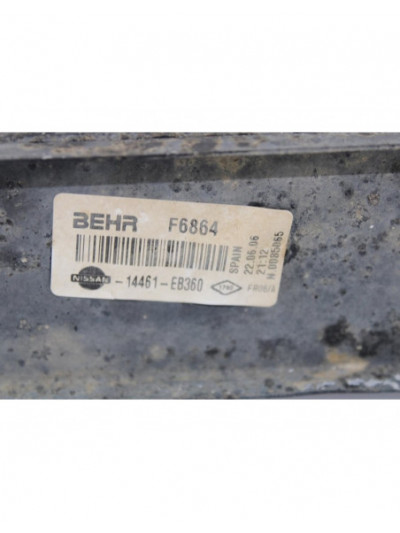Intercooler NISSAN NAVARA PICK-UP Doble Cab SE 4X2 Diesel 144CV 106KW 2006