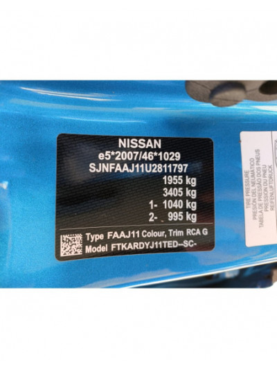 nissan qashqai (j11) del año 2020