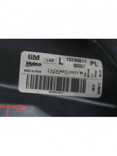Faro izquierdo OPEL CORSA D 1.3 CDTI 2011