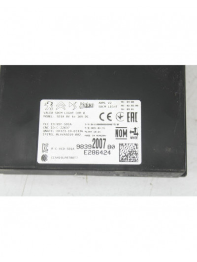 Modulo electronico OPEL CORSA F 1.2 2021