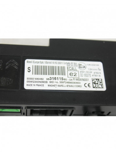 Modulo electronico OPEL CORSA F 1.2 2021