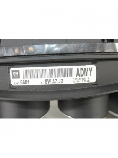 Cuadro instrumentos OPEL INSIGNIA A 2.0 CDTI 2012
