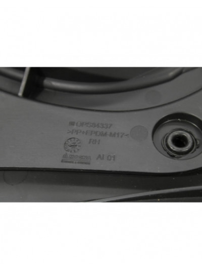 Recambio de guarnecido trasero derecho para opel adam (m13) 1.2 referencia OEM IAM 13357662