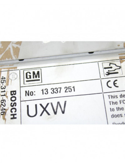 Recambio de sistema navegacion gps para opel insignia berlina edition referencia OEM IAM 13337251
