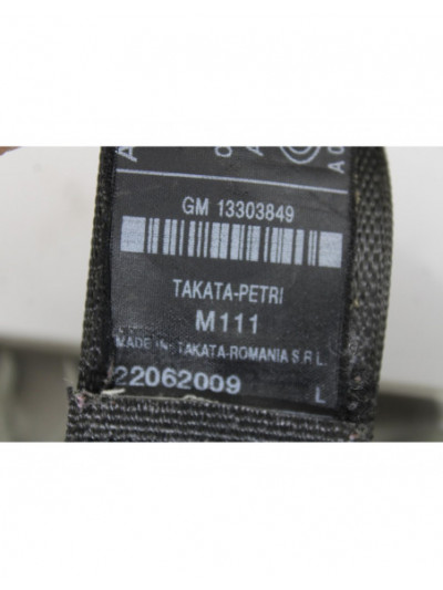 Recambio de cinturon seguridad delantero izquierdo para opel insignia berlina edition referencia OEM IAM 13303849