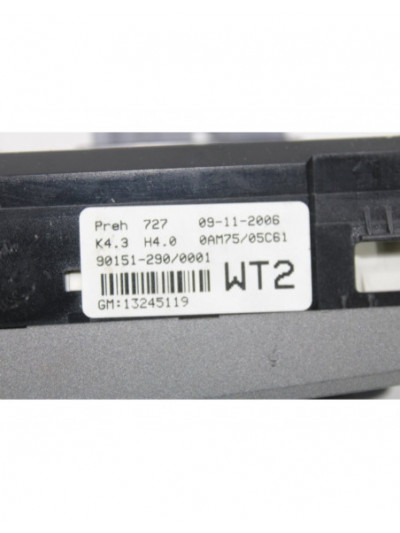 Mando climatizador OPEL ZAFIRA B 1.9 CDTI 2007