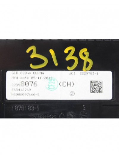 Recambio de pantalla multifuncion para opel astra j lim. selective referencia OEM IAM 22858076