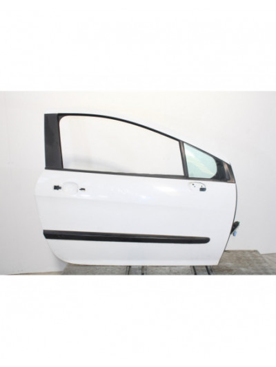 Recambio de puerta delantera derecha para peugeot 308 sport referencia OEM IAM BLANCO3PUERTAS