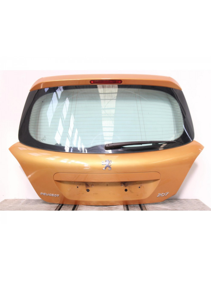 Recambio de porton trasero para peugeot 207 xs referencia OEM IAM 3646NARANJA