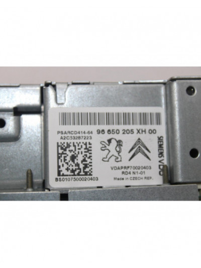 Recambio de sistema audio / radio cd para peugeot 308 sport referencia OEM IAM 96650205XH