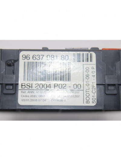 Recambio de caja reles / fusibles para peugeot 308 sport referencia OEM IAM 9663798180