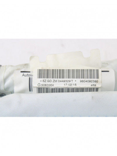 Recambio de airbag cortina delantero izquierdo para peugeot 208 access referencia OEM IAM 9804092380