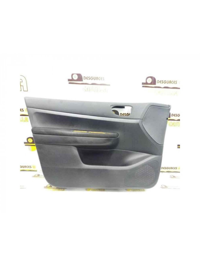 Recambio de guarnecido puerta delantera izquierda para peugeot 307 berlina (s2) xt referencia OEM IAM NEGRO