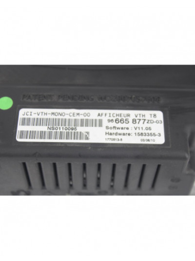 Recambio de sistema navegacion gps para peugeot 5008 premium referencia OEM IAM 96665877ZD