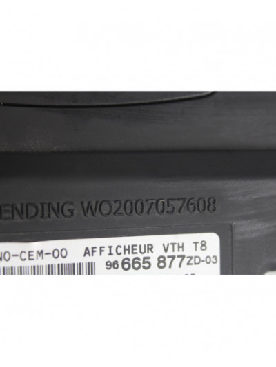 Recambio de sistema navegacion gps para peugeot 5008 premium referencia OEM IAM 96665877ZD