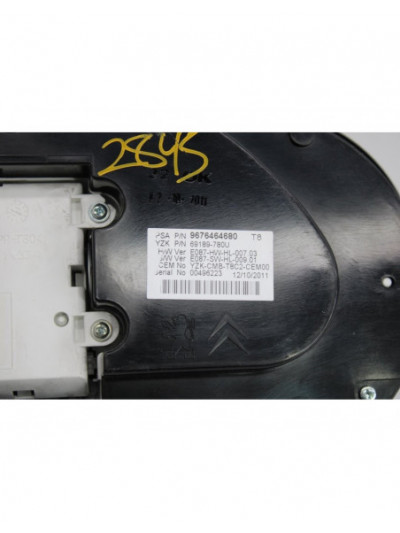 Recambio de cuadro instrumentos para peugeot 3008 access referencia OEM IAM 9674982480