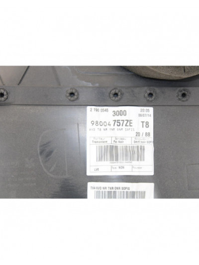 Recambio de guarnecido puerta delantera derecha para peugeot 3008 active referencia OEM IAM 98004757ZE