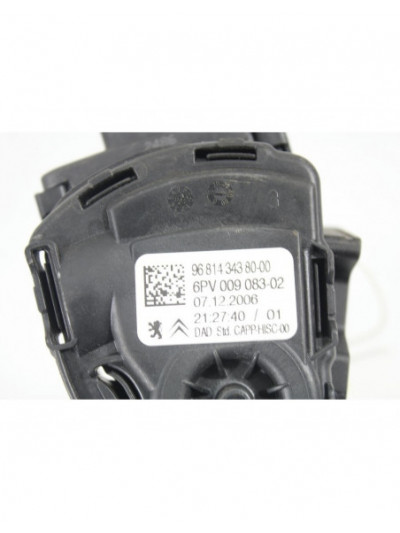 Recambio de potenciometro pedal para peugeot 207 sw 1.6 hdi fap referencia OEM IAM 9681434380