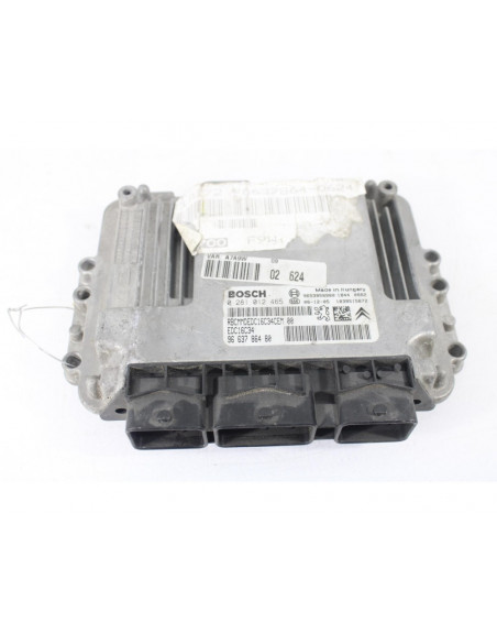Recambio de centralita motor uce para peugeot 207 sw 1.6 hdi fap referencia OEM IAM 9663786480