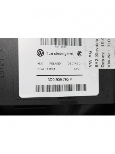 Recambio de elevalunas trasero izquierdo para porsche cayenne (typ 9pa1) s referencia OEM IAM 7L5839729E