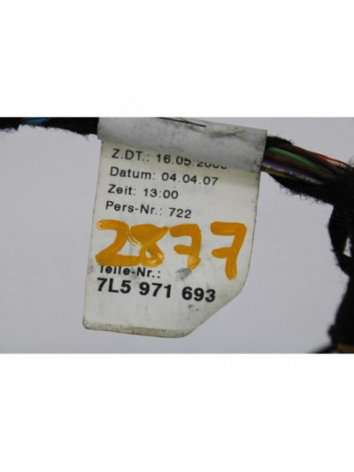 Recambio de cableado puerta trasera derecha para porsche cayenne (typ 9pa1) s referencia OEM IAM 7L5971694A