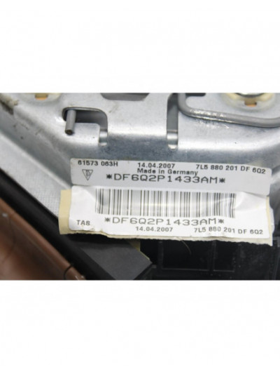 Recambio de airbag delantero izquierdo para porsche cayenne (typ 9pa1) s referencia OEM IAM 7L5880201DF