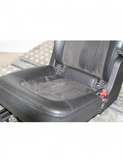 Recambio de asiento trasero derecho para audi q7 4l referencia OEM IAM 3756PIELNEGRO
