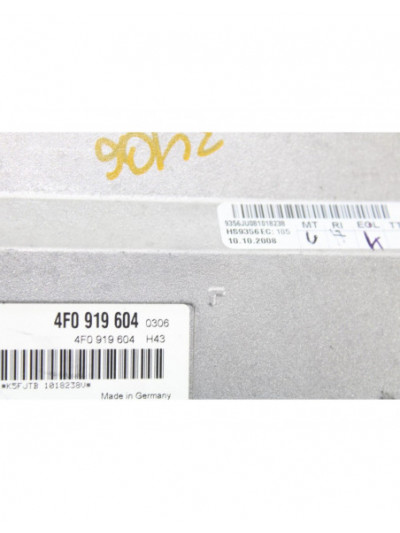 Recambio de pantalla navegador para audi q5 (8r) 3.0 tdi referencia OEM IAM 4F0919604