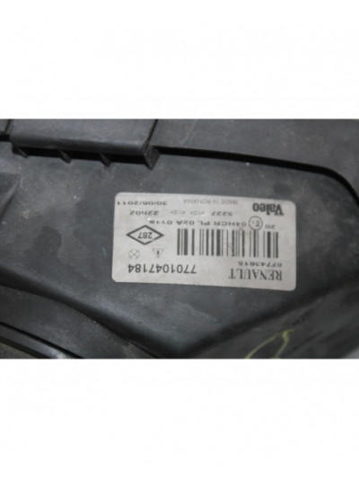 Faro izquierdo RENAULT MEGANE I COUPE FASE 2 1.4 16 V Dynamique 2001