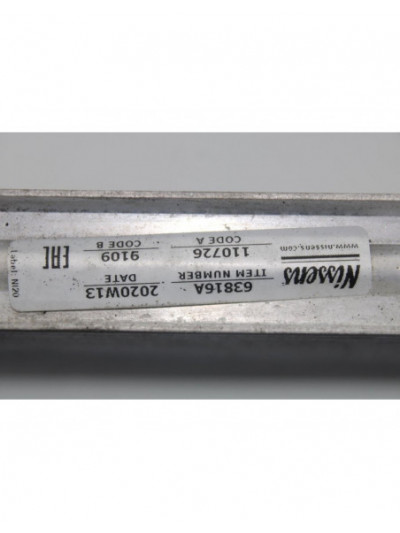 Radiador de agua RENAULT LAGUNA II Authentique Gasolina 170CV 125KW 2005