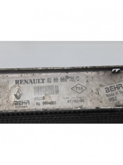 Intercooler RENAULT LAGUNA II Authentique Gasolina 170CV 125KW 2005