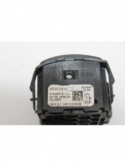Recambio de mando intesidad luz cuadro para renault clio iv business referencia OEM IAM 251900567R